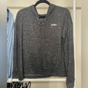 Justice Grey/Black sweater